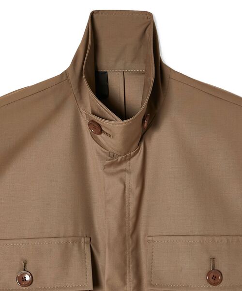 N.HOOLYWOOD COMPILE(N.ハリウッド コンパイル)の「FLAP POCKET JACKET(ブルゾン・メンズ・ベージュ/ネイビー・40/38/36)」の4枚目の写真