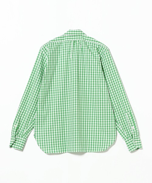 fennica（フェニカ）の「【別注】TATAMIZE / ギンガムチェック プルオーバーシャツ（シャツ/ブラウス・レディース・グリーン・3）」の14枚目の写真