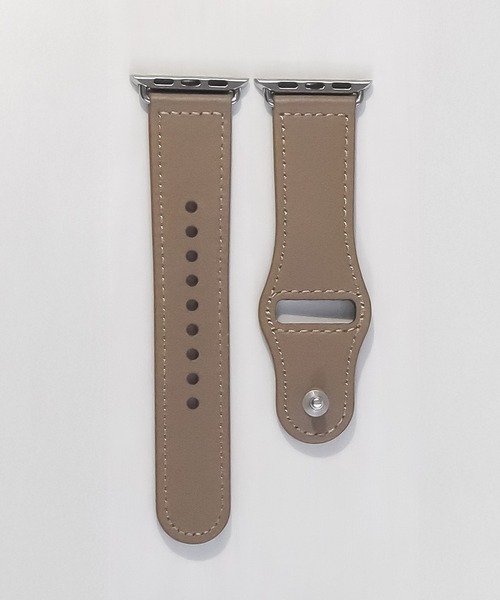 Urban Coral(アーバンコーラル)の「Apple Watch Band / アップルウォッチ くすみカラーソフトレザーバンド / Urban Coral(デジタル腕時計・レディース・グレー系その他/ベージュ系その他・40mm)」の5枚目の写真