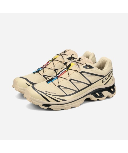 SALOMON(サロモン)の「SALOMON XT-6 GTX -GORE-TEX- / サロモン エックスティー 6 ゴアテックス / L47445500(スニーカー・メンズ・ベージュ・23cm/23.5cm/24cm/24.5cm/25cm/25.5cm/26cm/26.5cm/27cm/27.5cm/28.5cm/28cm/29cm/30cm)」の1枚目の写真