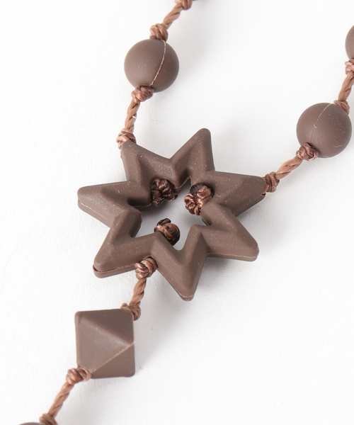 アクセサリー FAF AKHARA NECKLACE FAF(エフエーエフ)のAkhara Necklace CLEARの通販｜PALETTE art alive