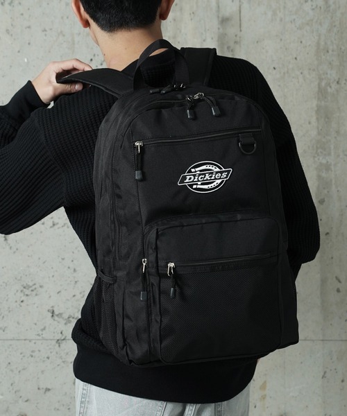 Dickies(ディッキーズ)の「"05"≪Dickies≫11ポケット/30L ブランドロゴマーク バックパック(バックパック/リュック・メンズ・ブラック系2/ブラック系1・ONE SIZE)」の2枚目の写真