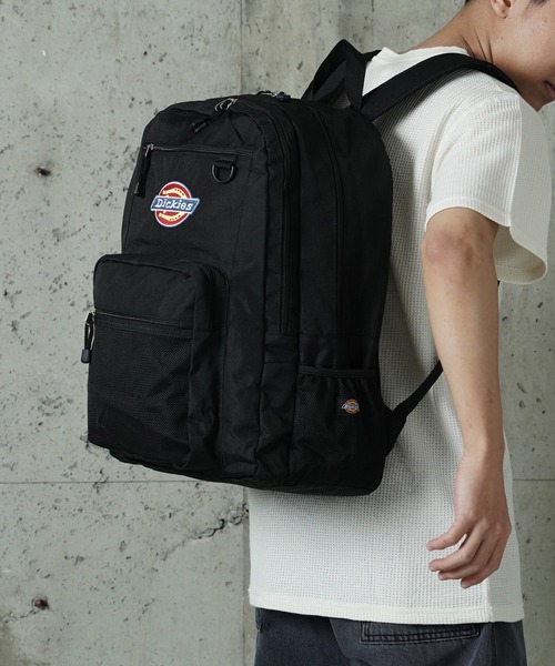 Dickies(ディッキーズ)の「"05"≪Dickies≫11ポケット/30L ブランドロゴマーク バックパック(バックパック/リュック・メンズ・ブラック系2/ブラック系1・ONE SIZE)」の8枚目の写真