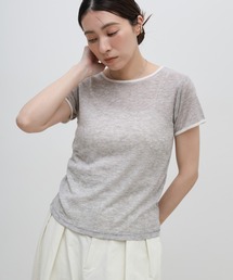 select MOCA | リンガーシアーTシャツ(Tシャツ/カットソー)
