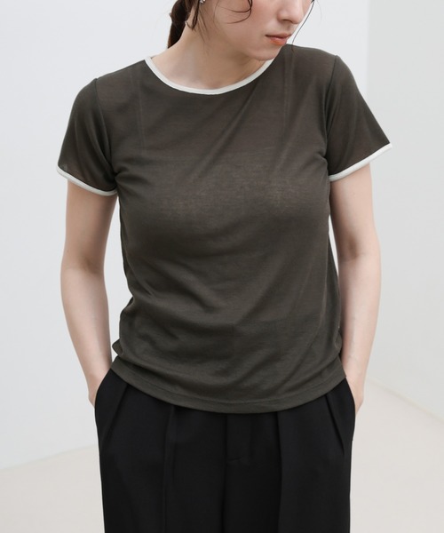 リンガーシアーTシャツ（Tシャツ/カットソー）｜select MOCA（セレクト