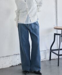ストレートデニムPT