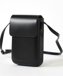 EFFECTION（エフェクション）の「【neos】フェイクレザー ミニショルダーバッグ メンズ レディース ミニポーチ スマホポーチ コンパクト（ショルダーバッグ）」