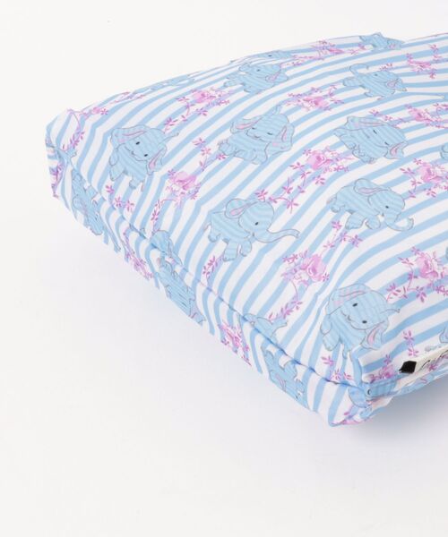Cath Kidston(キャスキッドソン)の「ミニ フォルダウェイ ショッパー Nana The Elephant(エコバッグ/サブバッグ・レディース・ブルー・FREE)」の8枚目の写真