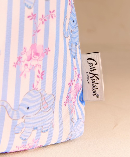 Cath Kidston(キャスキッドソン)の「ミニ フォルダウェイ ショッパー Nana The Elephant(エコバッグ/サブバッグ・レディース・ブルー・FREE)」の3枚目の写真
