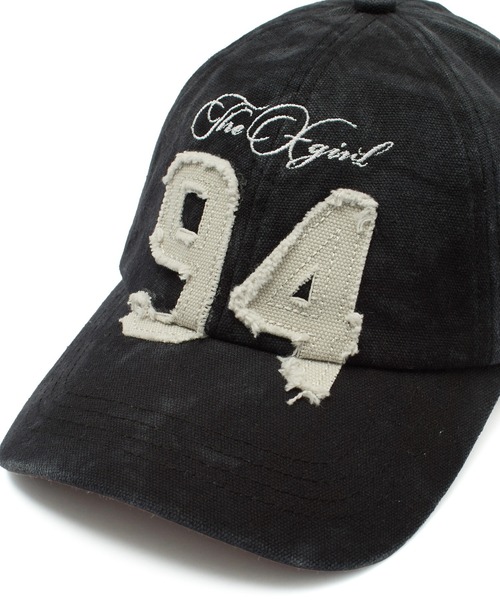 X-girl(エックスガール)の「FADED NUMBER LOGO 6PANEL CAP(キャップ・レディース・グリーン/レッド/ブラック・ONE SIZE)」の14枚目の写真