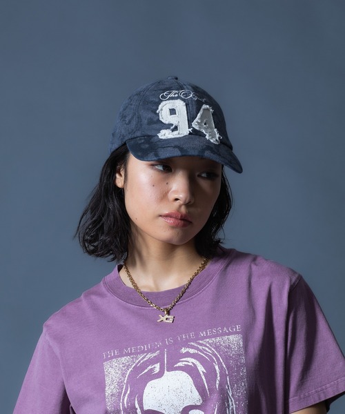 X-girl(エックスガール)の「FADED NUMBER LOGO 6PANEL CAP(キャップ・レディース・グリーン/レッド/ブラック・ONE SIZE)」の15枚目の写真