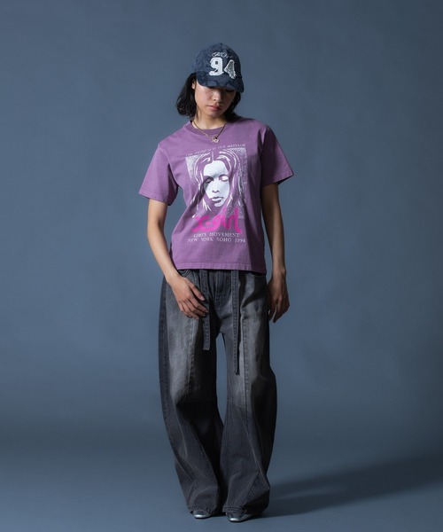 X-girl(エックスガール)の「FADED NUMBER LOGO 6PANEL CAP(キャップ・レディース・グリーン/レッド/ブラック・ONE SIZE)」の18枚目の写真