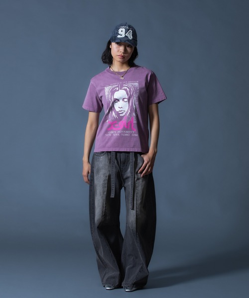 X-girl(エックスガール)の「FADED NUMBER LOGO 6PANEL CAP(キャップ・レディース・グリーン/レッド/ブラック・ONE SIZE)」の19枚目の写真
