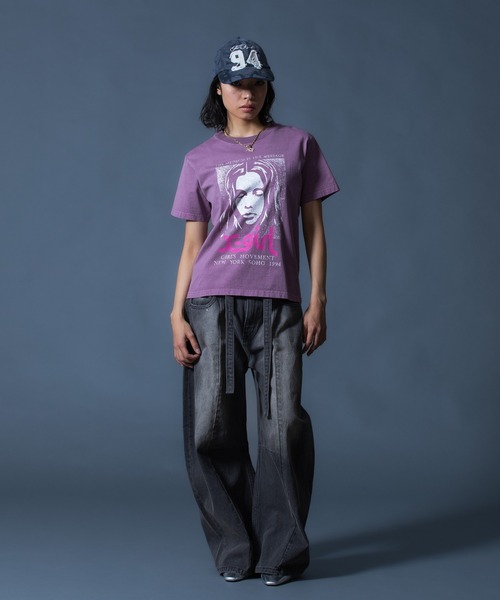 X-girl(エックスガール)の「FADED NUMBER LOGO 6PANEL CAP(キャップ・レディース・グリーン/レッド/ブラック・ONE SIZE)」の20枚目の写真