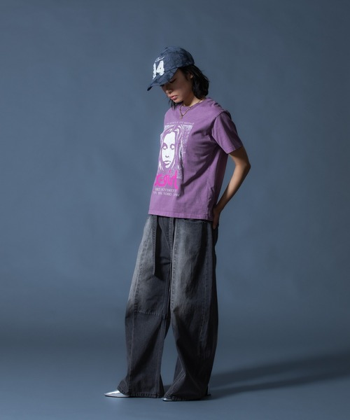 X-girl(エックスガール)の「FADED NUMBER LOGO 6PANEL CAP(キャップ・レディース・グリーン/レッド/ブラック・ONE SIZE)」の21枚目の写真