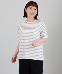 【接触冷感】【L～6L 大きいサイズ】ベーシックTシャツ