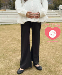 KOBE LETTUCE | [ mamaレタス ] ストレッチワイドパンツ(マタニティウェア/グッズ)