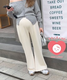 KOBE LETTUCE（コウベレタス）の「[ mamaレタス ] ストレッチワイドパンツ（マタニティウェア/グッズ）」