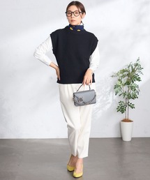 GALLORIA | ポコポコ柄編みニットベスト(ベスト)