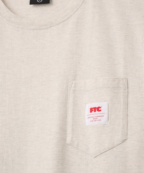 FTC（エフティーシー）の「POCKET TEE（Tシャツ/カットソー・メンズ・アッシュ/ホワイト/オリーブ/ブラック/ラベンダー/ブラウン・LARGE/MEDIUM/X-LARGE/SMALL）」の9枚目の写真