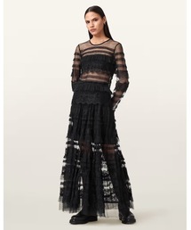 ALLSAINTS | ARLEA TULLE MAXI SKIRT | ARLEA チュール マキシ スカート(スカート)