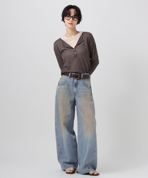 Levi's(リーバイス)の「【Levi's(R)(リーバイス(R))】バギーバレルデニム(デニムパンツ・レディース・インディゴブルー・MEDIUM/SMALL)」の10枚目の写真