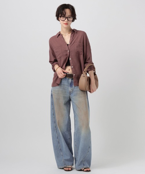 Levi's(リーバイス)の「【Levi's(R)(リーバイス(R))】バギーバレルデニム(デニムパンツ・レディース・インディゴブルー・MEDIUM/SMALL)」の12枚目の写真