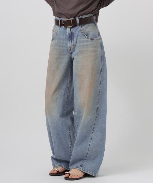 Levi's(リーバイス)の「【Levi's(R)(リーバイス(R))】バギーバレルデニム(デニムパンツ・レディース・インディゴブルー・MEDIUM/SMALL)」の14枚目の写真