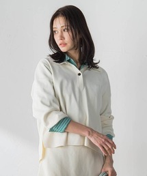 LAUTREAMONT | 襟付きスキッパーニットプルオーバー(ニット/セーター)