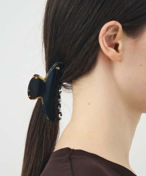 ALEXANDRE DE PARIS ヘアクリップ Mサイズ BLACK ALEXANDRE DE PARIS Mクリップ（バレッタ/ヘアクリップ）｜ALEXANDRE