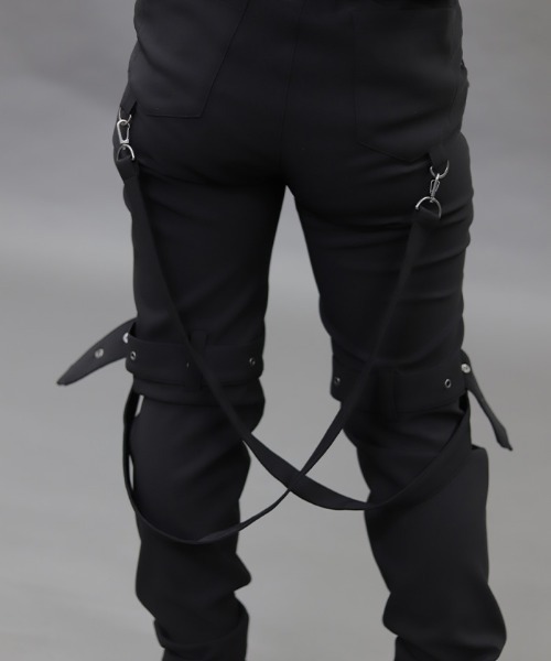 NIBBLE POISON（ニブルポイズン）の「レースアップボンテージパンツ（その他パンツ・レディース・ブラック/パープル・MEDIUM）」の14枚目の写真