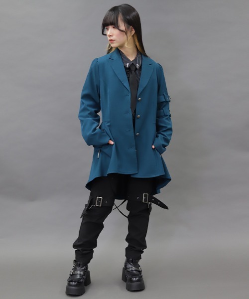 NIBBLE POISON（ニブルポイズン）の「レースアップボンテージパンツ（その他パンツ・レディース・ブラック/パープル・MEDIUM）」の15枚目の写真