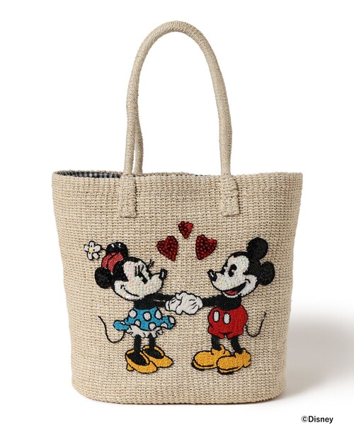 Disney(ディズニー)の「Disney アバカ トートバッグ(トートバッグ・レディース・ナチュラル・ONE SIZE)」の4枚目の写真