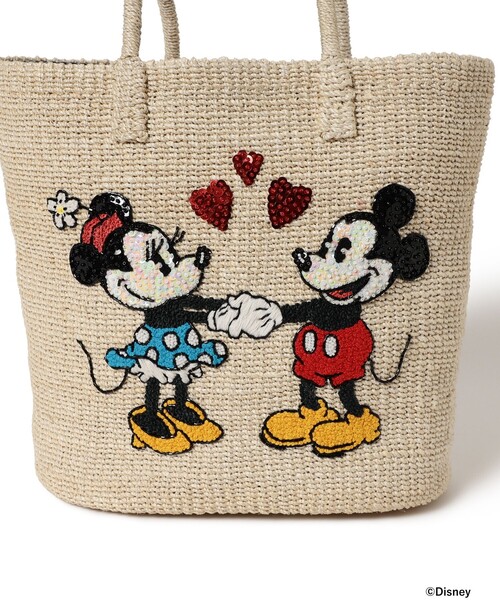 Disney(ディズニー)の「Disney アバカ トートバッグ(トートバッグ・レディース・ナチュラル・ONE SIZE)」の7枚目の写真
