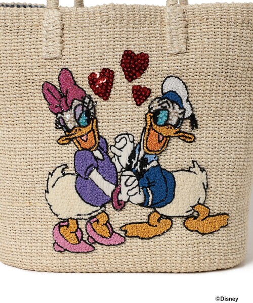 Disney(ディズニー)の「Disney アバカ トートバッグ(トートバッグ・レディース・ナチュラル・ONE SIZE)」の8枚目の写真