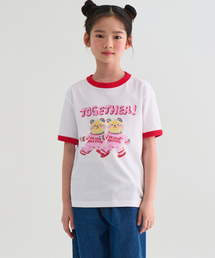 トゥゲザー リラックスドリンガーTシャツ [ホワイト]