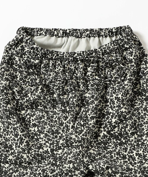 Demi-Luxe BEAMS（デミルクス ビームス）の「プチフラワー プリント イージーパンツ（その他パンツ・レディース・ブラック/イエロー・36/38）」の18枚目の写真