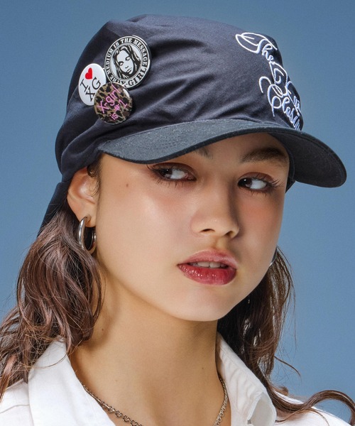 X-girl（エックスガール）の「BUTTON BADGE SET（バッジ・レディース・マルチ・ONE SIZE）」の5枚目の写真