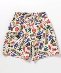 BREEZE | 【UVカット水着】無地・総柄わくわくビーチショーツ(水着)