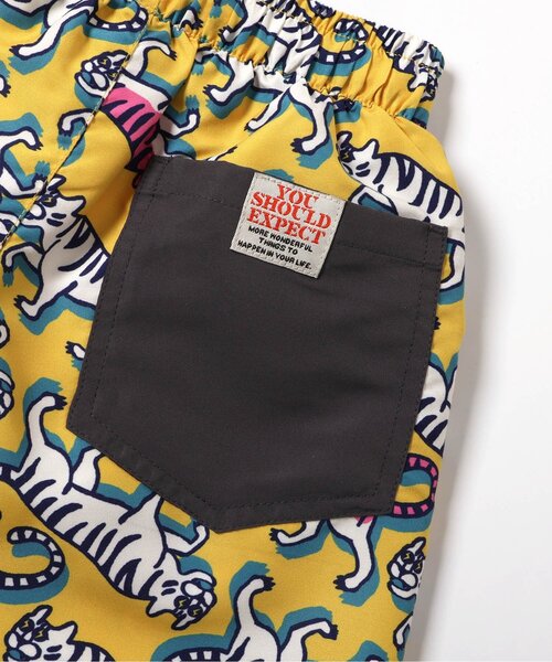 BREEZE(ブリーズ)の「【UVカット】無地・総柄わくわくビーチショーツ(水着・キッズ・その他2/オレンジ/その他11/イエロー/レインボー/レッド/ブラック/エメラルド/アイボリー/ブルー/その他12・80/90/100/110/120/130/140/150)」の12枚目の写真