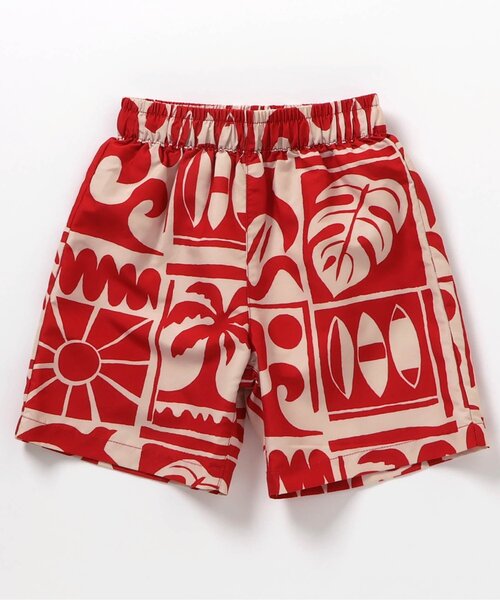 BREEZE(ブリーズ)の「【UVカット】無地・総柄わくわくビーチショーツ(水着・キッズ・その他2/オレンジ/その他11/イエロー/レインボー/レッド/ブラック/エメラルド/アイボリー/ブルー/その他12・80/90/100/110/120/130/140/150)」の22枚目の写真