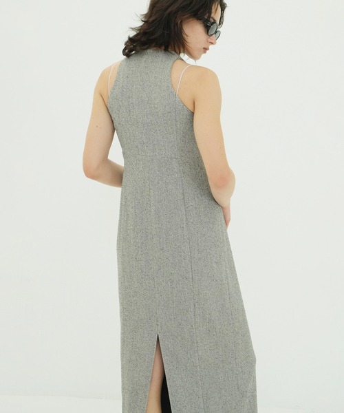 CLANE（クラネ）の「FRONT ZIP AMERICAN SLEEVE ONEPIECE（ワンピース・レディース・ブラック/その他・0/1/2）」の13枚目の写真