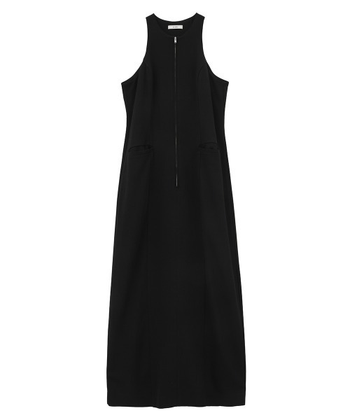 CLANE（クラネ）の「FRONT ZIP AMERICAN SLEEVE ONEPIECE（ワンピース・レディース・ブラック/その他・0/1/2）」の15枚目の写真