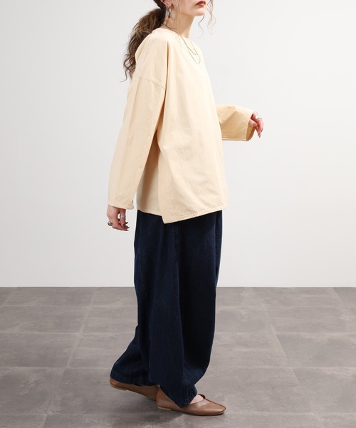 SO（エスオー）の「プルオーバー 長袖（シャツ/ブラウス・レディース・ベージュ系その他/ピンク/ブラウン/オフホワイト・F）」の10枚目の写真