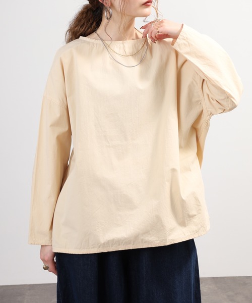 SO（エスオー）の「プルオーバー 長袖（シャツ/ブラウス・レディース・ベージュ系その他/ピンク/ブラウン/オフホワイト・F）」の5枚目の写真