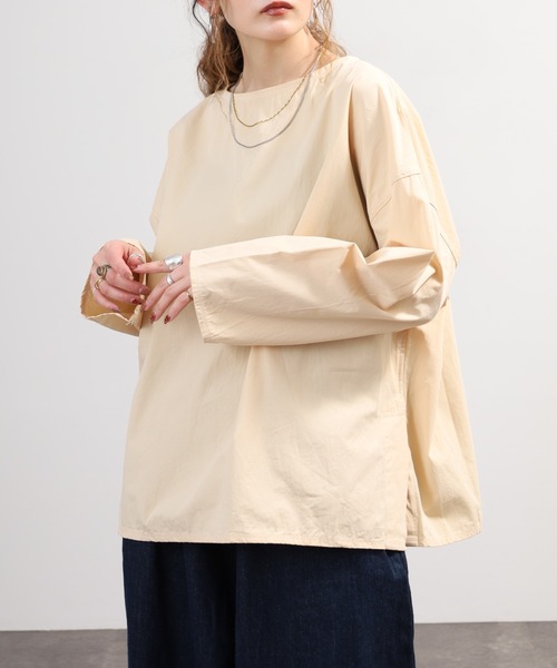 SO（エスオー）の「プルオーバー 長袖（シャツ/ブラウス・レディース・ベージュ系その他/ピンク/ブラウン/オフホワイト・F）」の6枚目の写真