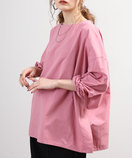 SO（エスオー）の「プルオーバー 長袖（シャツ/ブラウス・レディース・ベージュ系その他/ピンク/ブラウン/オフホワイト・F）」の11枚目の写真