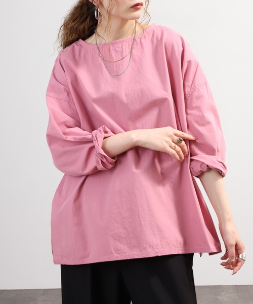 SO（エスオー）の「プルオーバー 長袖（シャツ/ブラウス・レディース・ベージュ系その他/ピンク/ブラウン/オフホワイト・F）」の13枚目の写真