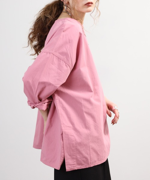 SO（エスオー）の「プルオーバー 長袖（シャツ/ブラウス・レディース・ベージュ系その他/ピンク/ブラウン/オフホワイト・F）」の15枚目の写真