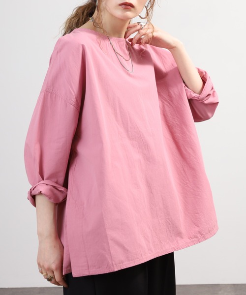 SO（エスオー）の「プルオーバー 長袖（シャツ/ブラウス・レディース・ベージュ系その他/ピンク/ブラウン/オフホワイト・F）」の14枚目の写真